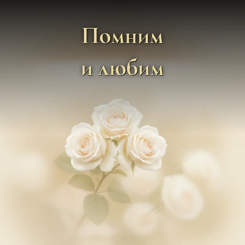 Открытка «Помним и любим»
